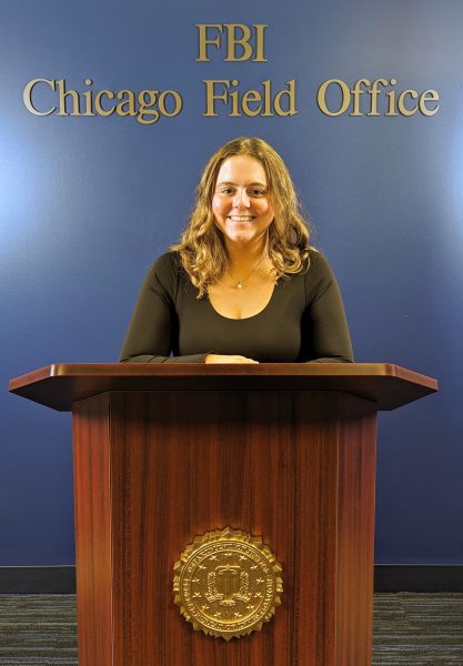 Alumni Kate Felsl work for the FBI.