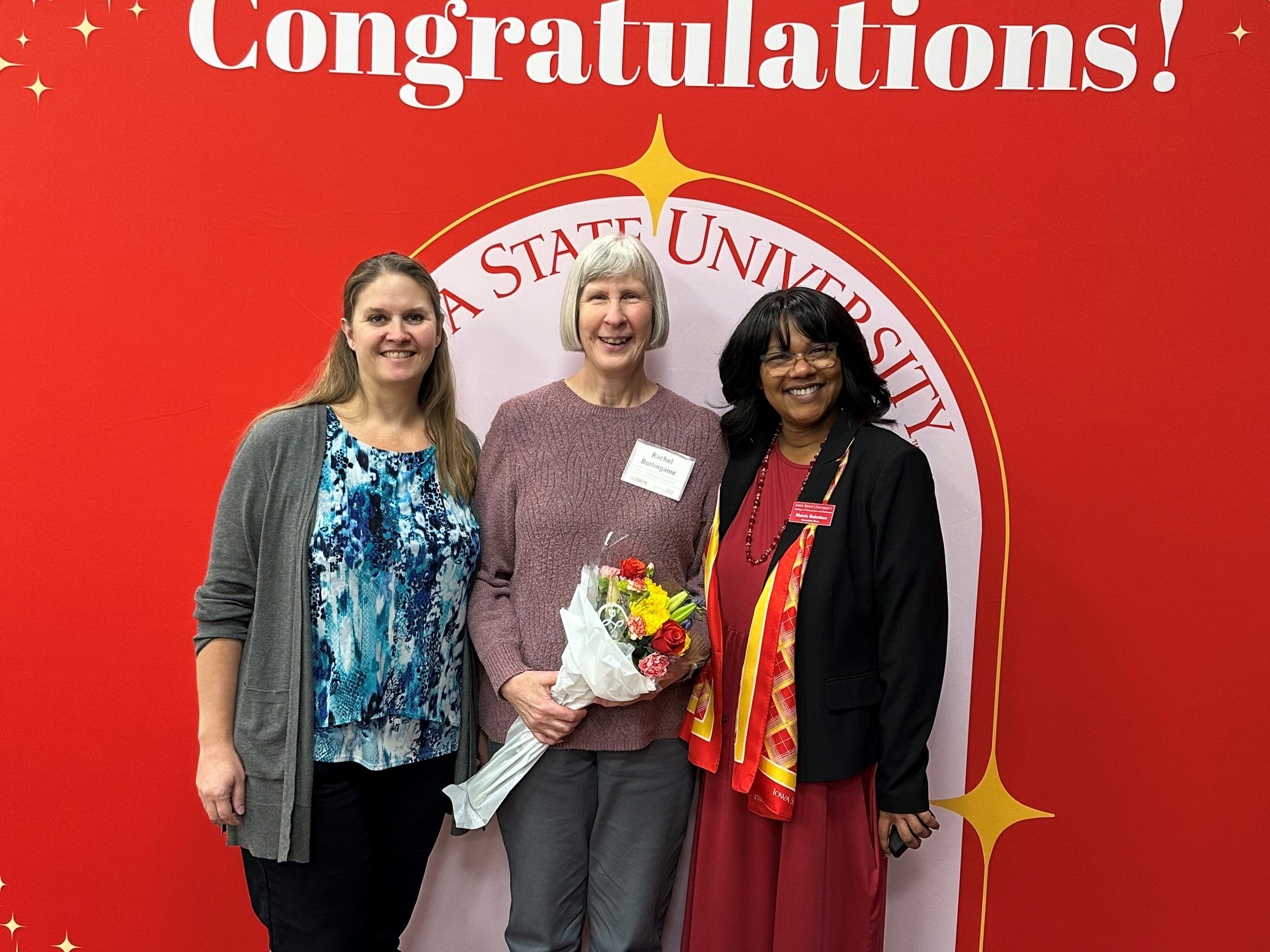 Leana Bouffard, Rachel Burlingame and Monic Behnken - Women Impacting ISU